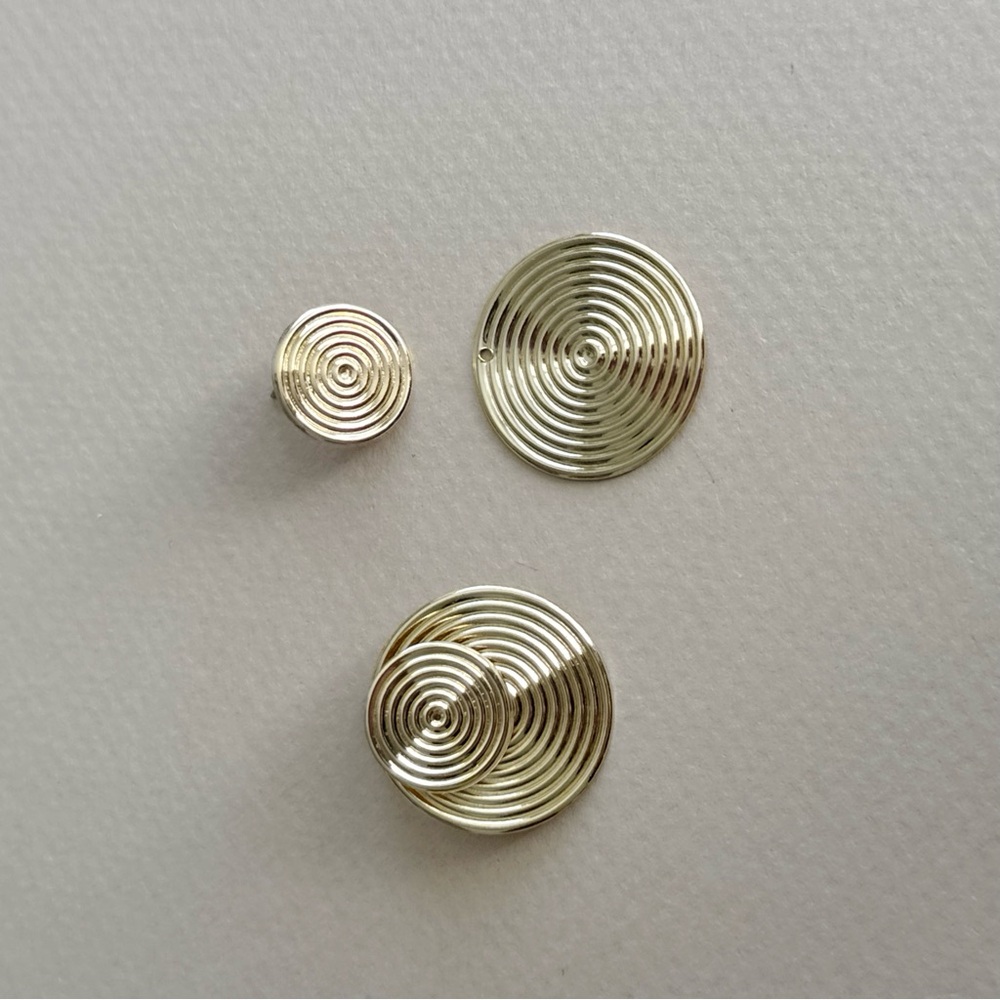 Spiral Earrings #2284 - Picture 4 of 7